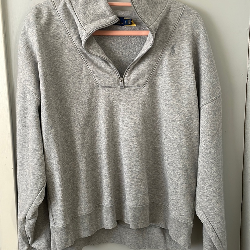 Gray Polo sweater